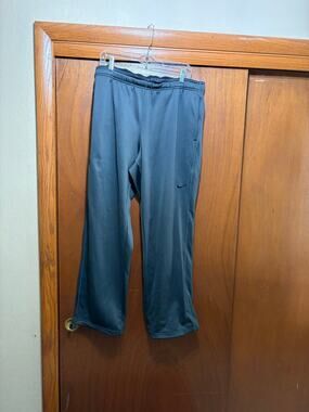 Nike Therma-FIT Fleece Athletic Pants Black XL Drawstring Sweatpants